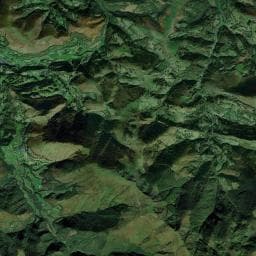 Vue aérienne des environs de Cabane du Couret