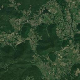 Vue aérienne des environs de CAMPING À LA FERME DE VIGNAUT