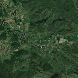 Vue aérienne des environs de Camping à Mauvezin-de-Prat