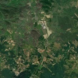 Vue aérienne des environs de Le Roc del Rey