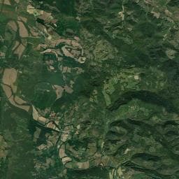 Vue aérienne des environs de La Pibola