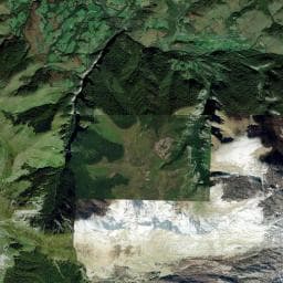 Vue aérienne des environs de Refuge de Belagua