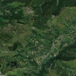 Vue aérienne des environs de Refuge Gabizos