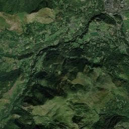 Vue aérienne des environs de Camping L'Idéal