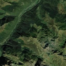 Vue aérienne des environs de Cabane d Aygue Rouye