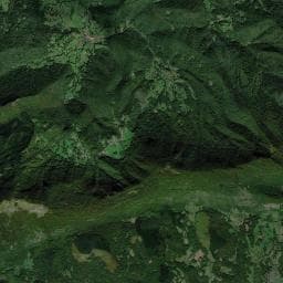 Vue aérienne des environs de Cabane de Cornudère