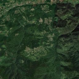 Vue aérienne des environs de Bivouac à Nescus