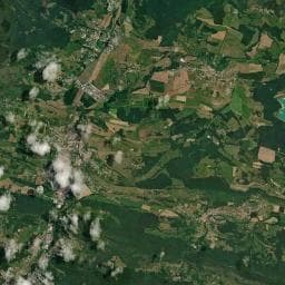 Vue aérienne des environs de La Serre