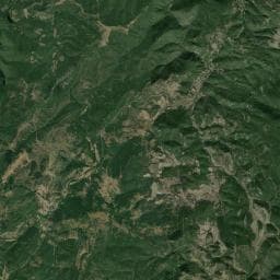 Vue aérienne des environs de Aire de bivouac de Termes