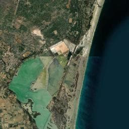 Vue aérienne des environs de Aire des Coussoules