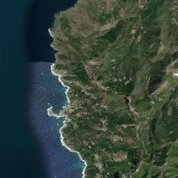 Vue aérienne des environs de L’Isulottu
