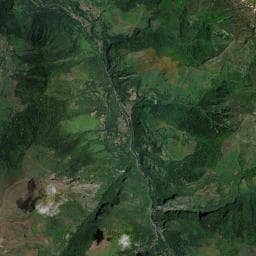 Vue aérienne des environs de Cabane de Cayalatte