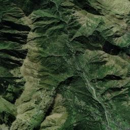 Vue aérienne des environs de Camping le Nère