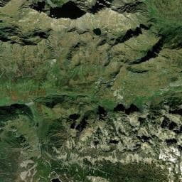 Vue aérienne des environs de Cabane d Aoube