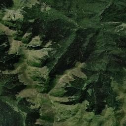 Vue aérienne des environs de Cabane de Saoubette