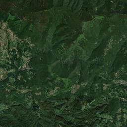 Vue aérienne des environs de Camping Municipal de Biert