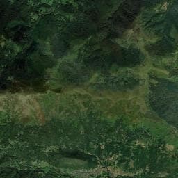 Vue aérienne des environs de Cabane des Bladas