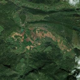 Vue aérienne des environs de CAMPING FONTAULIÉ SUD