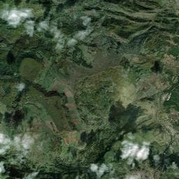 Vue aérienne des environs de L'assaladou