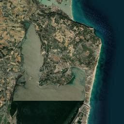 Vue aérienne des environs de Cap Blanc