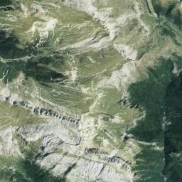 Vue aérienne des environs de Campamento Ramiro el Monje