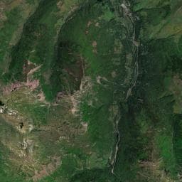 Vue aérienne des environs de Cabane de Caillaous
