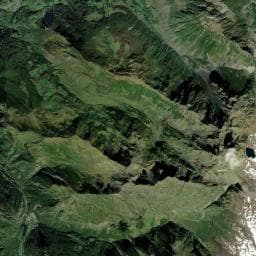Vue aérienne des environs de Cabane de Sardiche