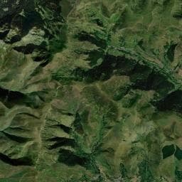 Vue aérienne des environs de Source de Bourg-d'oueil