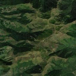 Vue aérienne des environs de Cabane Artigue