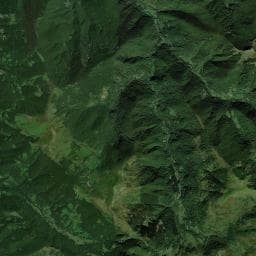 Vue aérienne des environs de Cabane de Rose