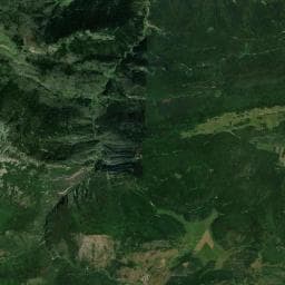 Vue aérienne des environs de Cabane forestière du col de Lanscise