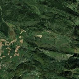 Vue aérienne des environs de Aire de repos à Belvis