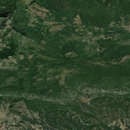 Vue aérienne des environs de La Ferme de Camps