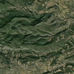 Vue aérienne des environs de Aire Domaine Bertrand-Bergé