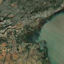 Vue aérienne des environs de Aire de Fitou (2)