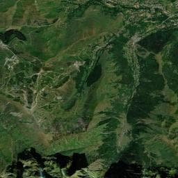 Vue aérienne des environs de Cabane d'Esquierry