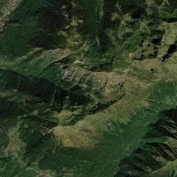 Vue aérienne des environs de Cabane de Laujo