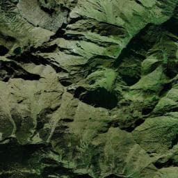 Vue aérienne des environs de Cabane de Caussis