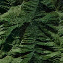 Vue aérienne des environs de Gite de Couflens Salau