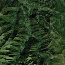 Vue aérienne des environs de Camping municipal