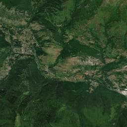 Vue aérienne des environs de Cabane de Denladel