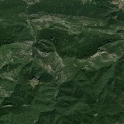 Vue aérienne des environs de Maison forestière de Gastepa