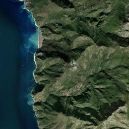 Vue aérienne des environs de Aire de camping-car à Ogliastro