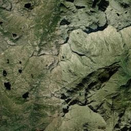 Vue aérienne des environs de Cabane Artigue
