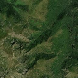 Vue aérienne des environs de Cabane des Ludines