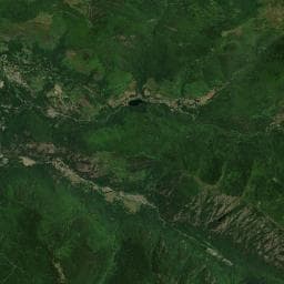 Vue aérienne des environs de Cabane de l'Eycherque