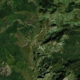 Vue aérienne des environs de Bergerie de l'Orri