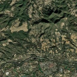 Vue aérienne des environs de La Garenne