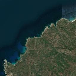 Vue aérienne des environs de Refuges de Ghignu