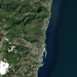 Vue aérienne des environs de Fontaine de la gare de Bastia